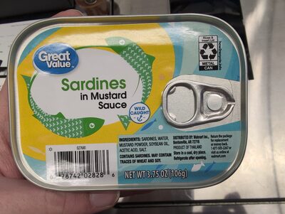 Sardines in Mustard Sauce