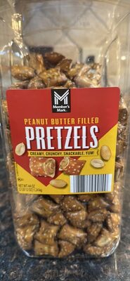 Peanut Butter Filled Pretzels