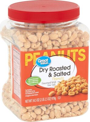 Dry roasted peanuts