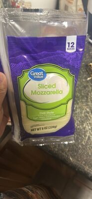 Sliced Mozzarella