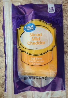 Sliced Mild Cheddar