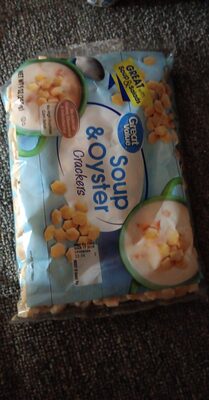 Great value, soup & oyster crackers