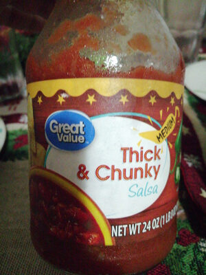 Great value, chunky salsa, medium