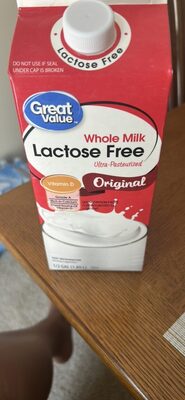 Whole Milk Lactose Free