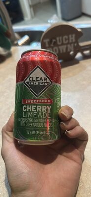 SWEETENED CHERRY LIMEADE FLAVORED SPARKLING WATER BEVERAGE WITH OTHER NATURAL FLAVORS