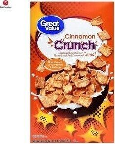 Cinnamon Crunch Sweetened Wheat And Rice Cereal