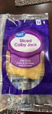 Sliced Colby Jack