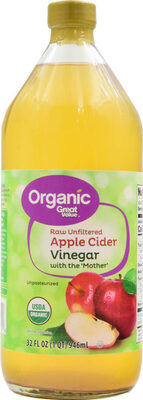 Organic Raw Unfiltered Apple Cider Vinegar