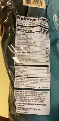 Pita chips sea salt
