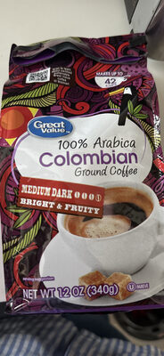 100% Arabica Colombian Ground Coffee