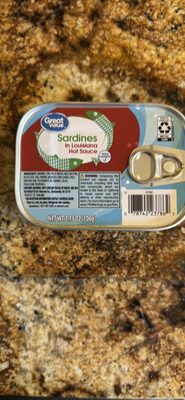 Sardines in Louisiana Hot Sauce