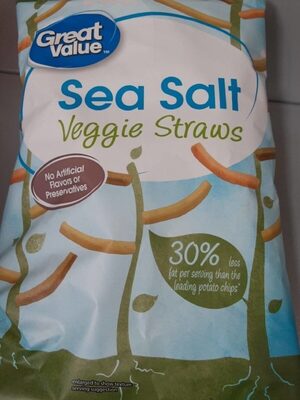 Sea salt veggie straws