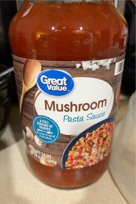 Great Value Mushroom Pasta Sauce