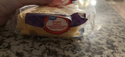 American Pasteurized Prepared Cheese Product Singles