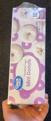 Powdered Sugar Mini Donuts