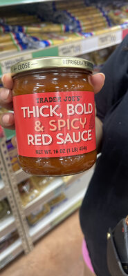 Thick, Bold & Spicy Red Sauce