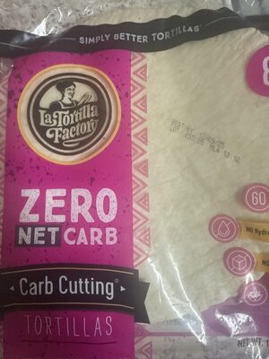 ZERO NET CARB Carb Cutting Tortillas