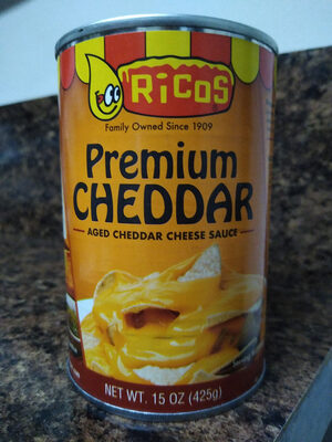 Premium aged cheddar cheese sauce