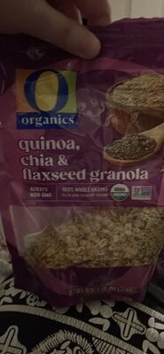 quinoa, chia & flaxseed granola