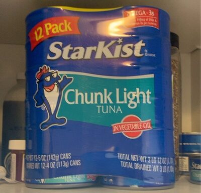 Chunk Light Tuna In Vegetable Oil