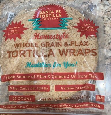 Whole Grain & Flax Tortilla Wraps