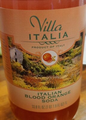 Villa Italia Blood Orange Soda