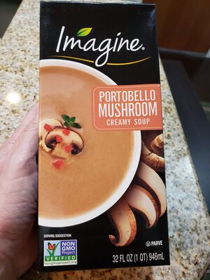 Portobello Mushroom Creamy Soup