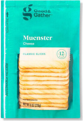 Good & gather muenster cheese classic slices