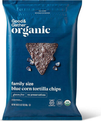 Good & gather organic blue corn tortilla chips