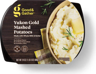 Yukon gold mashed potatoes