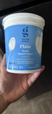 Plain Greek Nonfat Yogurt