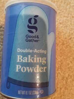 Baking powder double acting