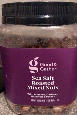Sea Salt Roasted Mixed Nuts