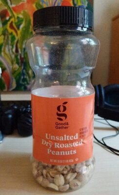 Unsalted dry roasted peanuts