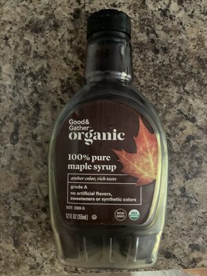 100% pure maple syrup