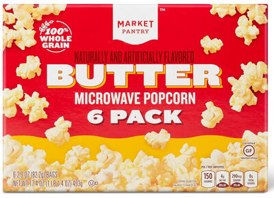 Butter microwave popcorn