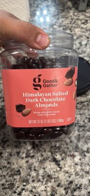 Himalayan Salted Dark Chocolate Almonds