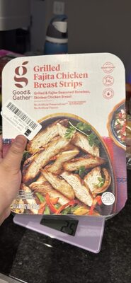 Grilled Fajita Chicken Breast Strips