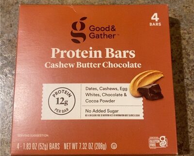 Protein Bars Cashew Butter Chocolate