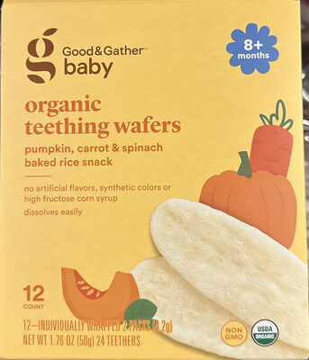 Organic Teething Wafers