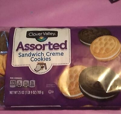 Sandwich cream cookies