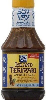 Island teriyaki marinade sauce