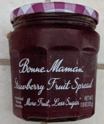 Bonne Maman - Intense Strawberry Fruit Spread, 11.8oz (335g)