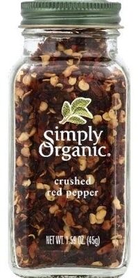 Simply organic, crushed red pepper