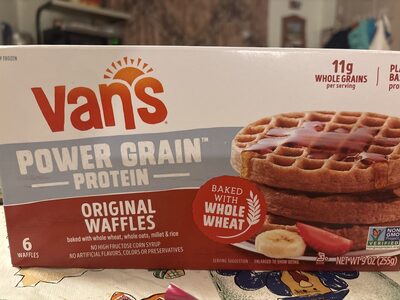 Power Grains Totally Original Waffles