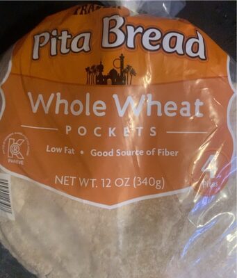Pita Bread Whole Wheat Pockets