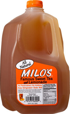 Sweet tea and lemonade