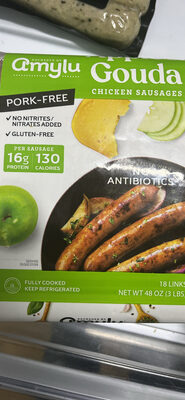 Gouda Chicken Sausages