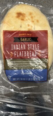 Garlic Indian Style Flatbread