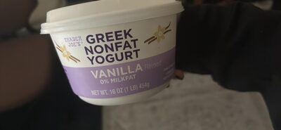 Greek Nonfat Yogurt Vanilla
